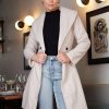 Women Esther & Co Jackets & Coats | Dolphia Coat-Beige