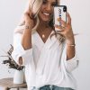 Women Esther & Co Tops | Plato Top-White