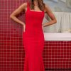 Women Esther & Co Dresses | Dyanne Dress-Red