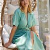 Women Esther & Co Dresses | Rashka Dress-Sage