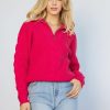 Women Esther & Co Jumpers & Sweaters | Orenne Knit-Red