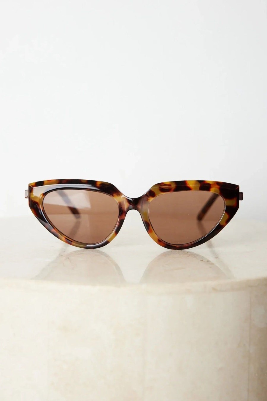 Women Esther & Co Sunglasses | Malena|Tortoise