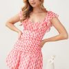 Women Esther & Co Dresses | Erille Dress-Pink Print