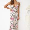 Women Esther & Co Dresses | Jullie Dress-White Floral