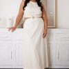 Women Esther & Co Dresses | Kaiah Dress-Cream