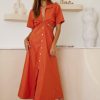 Women Esther & Co Dresses | Rashka Dress-Rust