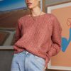 Women Esther & Co Jumpers & Sweaters | Rida Knit-Terracotta