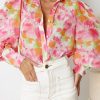 Women Esther & Co Tops | Fleet Blouse-Cherry Blossom