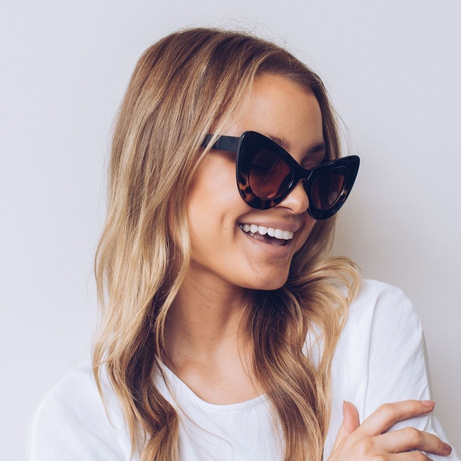 Women Esther & Co Sunglasses | Berlin|Tortoise