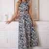 Women Esther & Co Dresses | Kaiah Dress-Black Print