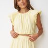 Women Esther & Co Sets | Ajandra Top-Yellow