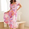 Women Esther & Co Dresses | Apolline Dress-Multi Print