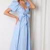 Women Esther & Co Dresses | Dericka Dress-Blue