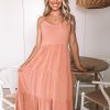 Women Esther & Co Dresses | Sonya Dress-Rust