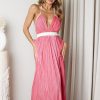 Women Esther & Co Dresses | Elisiana Dress-Red Multi