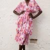 Women Esther & Co Dresses | Geronia Dress-Pink Floral