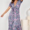 Women Esther & Co Dresses | Lolita Dress-Purple Floral