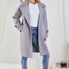 Women Esther & Co Jackets & Coats | Fireplace Coat-Grey