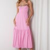 Women Esther & Co Dresses | Kassidey Dress-Pink Floral