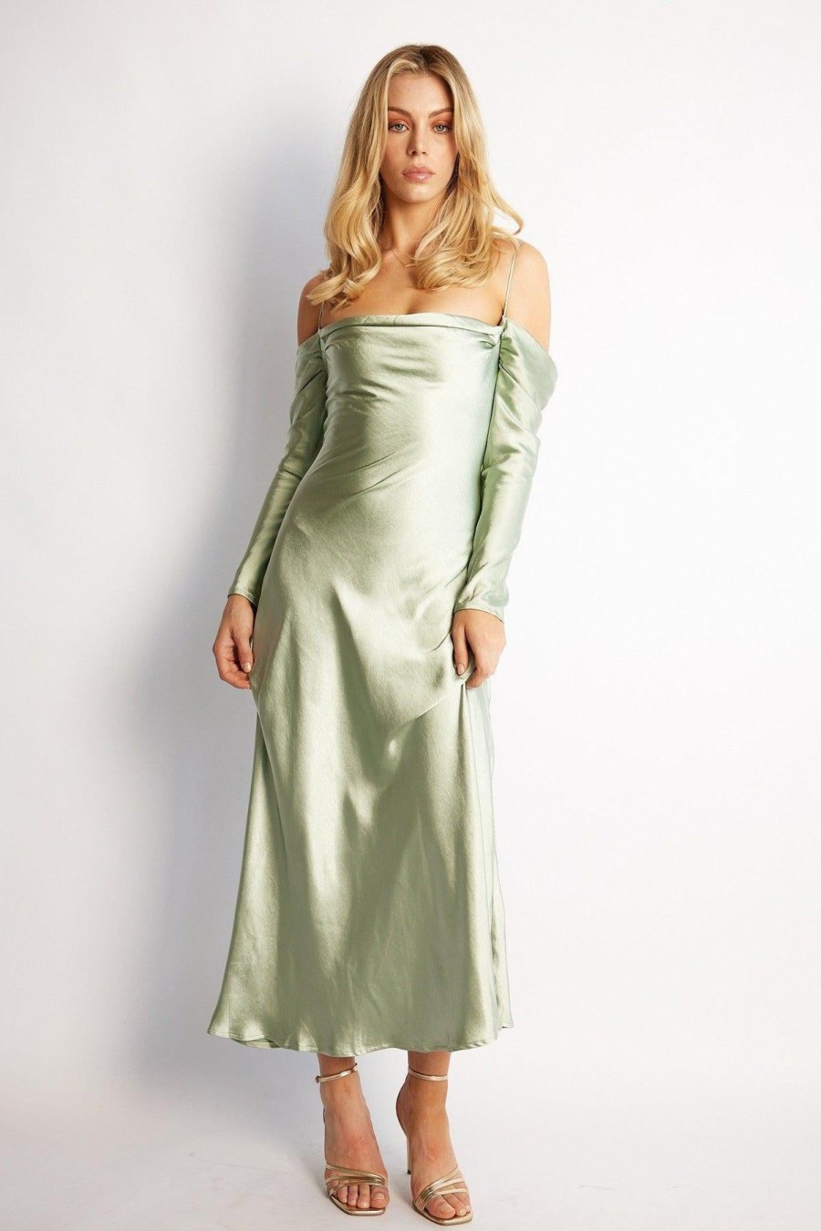 Women Esther & Co Dresses | Marwinne Dress-Sage