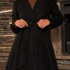 Women Esther & Co Jackets & Coats | Dolphia Coat-Black