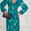 Women Esther & Co Dresses | Evy Dress-Green Floral