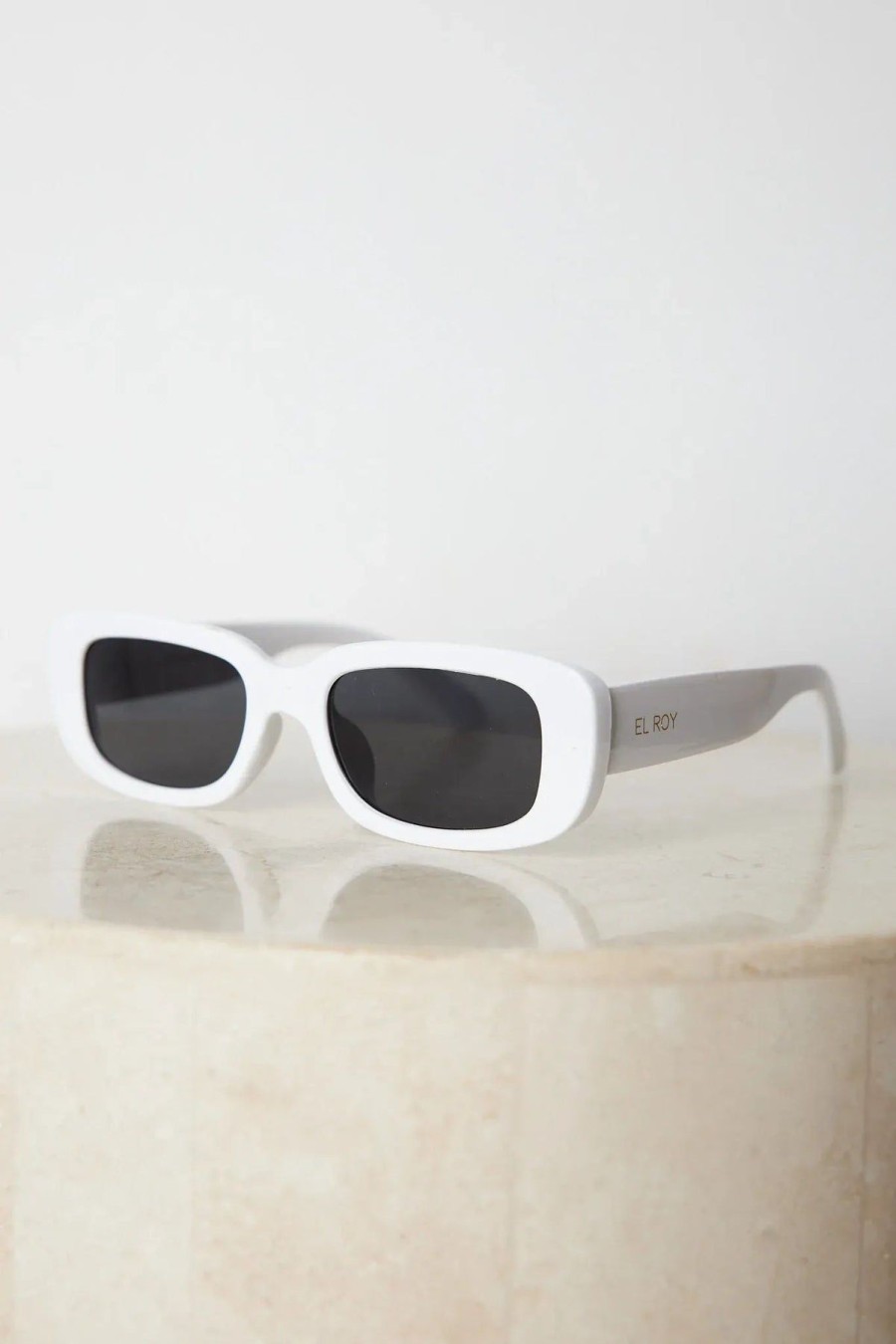 Women Esther & Co Sunglasses | Thea|White