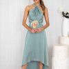 Women Esther & Co Dresses | Luvinia Dress-Sage