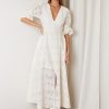 Women Esther & Co Dresses | Kambree Dress-Cream