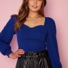 Women Esther & Co Tops | Adney Top-Blue