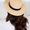 Women Esther & Co Beach Accessories | Aven Hat-Natural