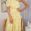 Women Esther & Co Dresses | Tanitha Dress-Yellow Print