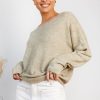 Women Esther & Co Jumpers & Sweaters | Joansy Knit-Khaki