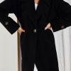 Women Esther & Co Jackets & Coats | Fireplace Coat-Black