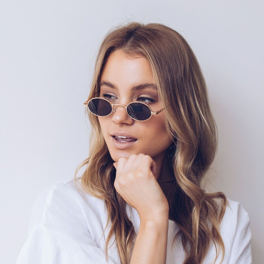 Women Esther & Co Sunglasses | Ellis|Gold