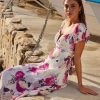 Women Esther & Co Dresses | Darshelle Dress-Pink Floral