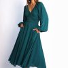 Women Esther & Co Dresses | Ximona Dress-Emerald