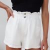 Women Esther & Co Bottoms | Tasha Shorts-White