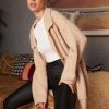 Women Esther & Co Jackets & Coats | Cynthia Coatigan-Beige