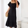 Women Esther & Co Dresses | Axelle Dress-Black