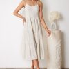 Women Esther & Co Dresses | Sonya Dress-Beige