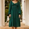 Women Esther & Co Dresses | Luvira Dress-Green