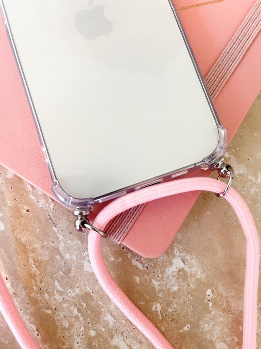 Women Esther & Co Bags | Iphone Case-Pink Strap