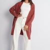 Women Esther & Co Jumpers & Sweaters | Naoma Cardigan-Rust