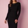 Women Esther & Co Dresses | Sanya Dress-Black