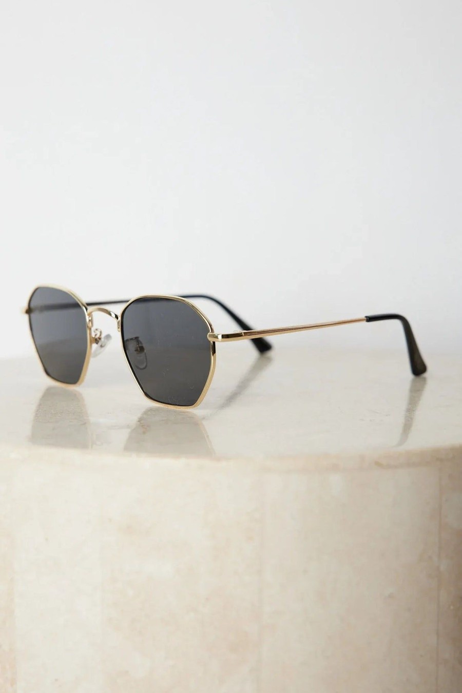 Women Esther & Co Sunglasses | Lachie|Gold