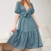 Women Esther & Co Dresses | Belova Dress-Blue