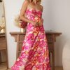 Women Esther & Co Dresses | Virena Dress-Pink Print