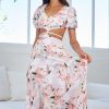 Women Esther & Co Dresses | Evonne Dress-White Floral