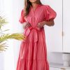 Women Esther & Co Dresses | Denzal Dress-Orange